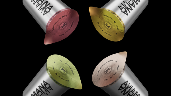 Wir präsentieren: Mana Hotmeal. Die erste heiße, vollwertige Mahlzeit mit Ursprung im Weltraum